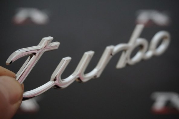 Porsche Macan Panamera Cayenne 911 Turbo Bagaj Logo - 2
