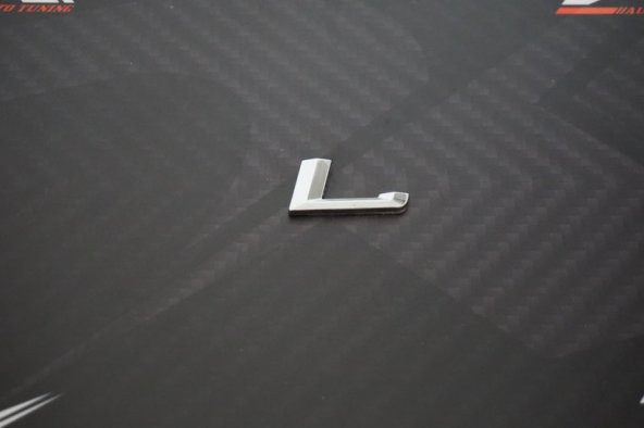 Bmw 730 740 745 750 L Long Bagaj Krom Metal 3M 3D Yazı Logo - 2