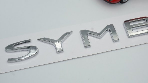 Renault Symbol Krom ABS 3M 3D Bagaj Yazı Logo - 2
