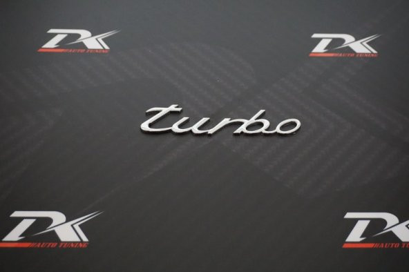 Porsche Macan Panamera Cayenne 911 Turbo Bagaj Logo - 4