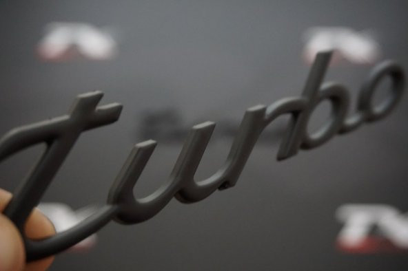 Porsche Macan Panamera Cayenne 911 Turbo Bagaj Logo - 9