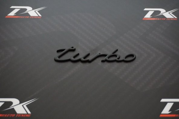 Porsche Macan Panamera Cayenne 911 Turbo Bagaj Logo - 10