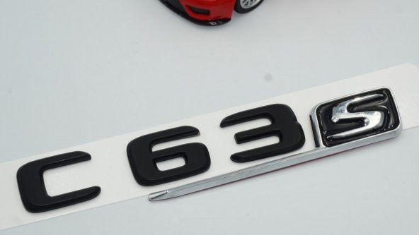 C63S Bagaj Yazı Logo Siyah Renk Orjinal Ürün - 3