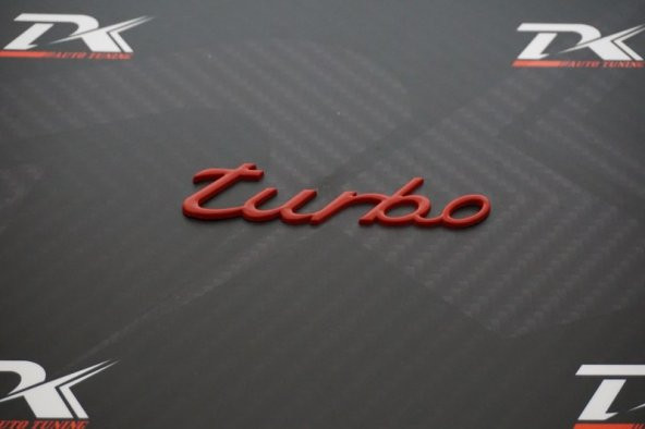 Porsche Macan Panamera Cayenne 911 Turbo Bagaj Logo - 8