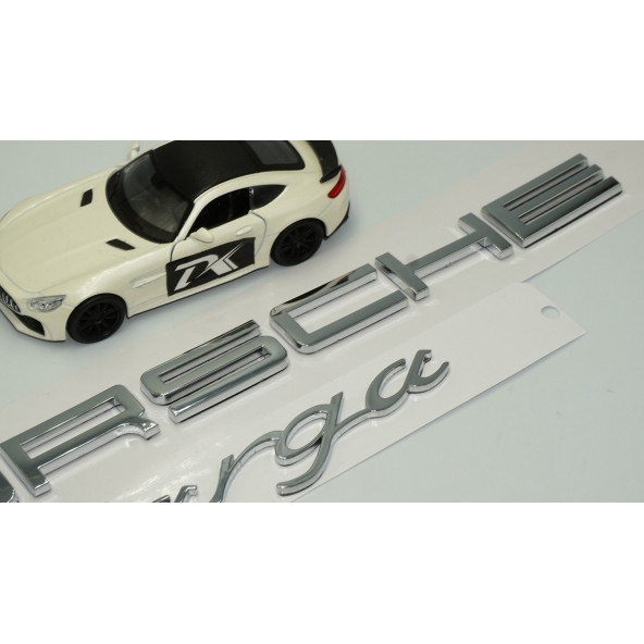 DK Porsche Targa Bagaj 3M 3D Krom ABS Yazı Logo Amblem Seti - 4