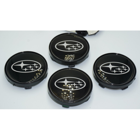 DK Subaru Jant Göbeği Kapak Seti 60mm - 3
