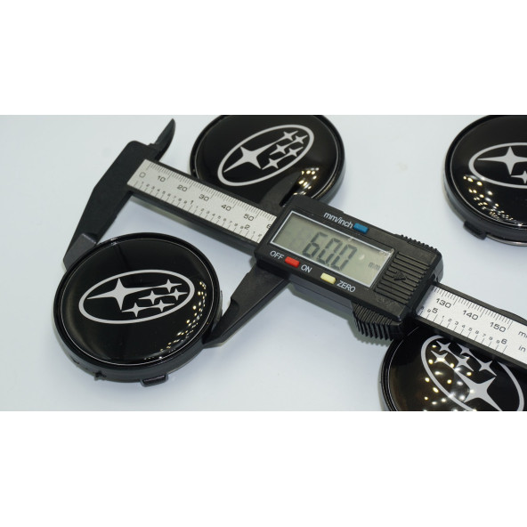 DK Subaru Jant Göbeği Kapak Seti 60mm - 5