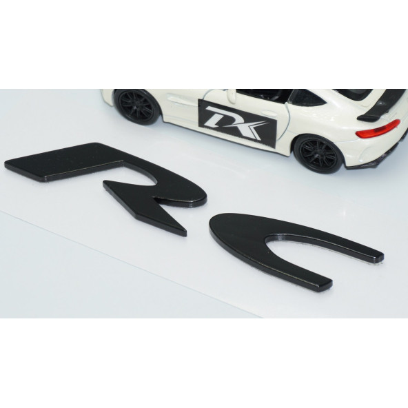 DK Tuning RC Bagaj Siyah ABS Logo Amblem Peugeot İle Uyumlu - 3