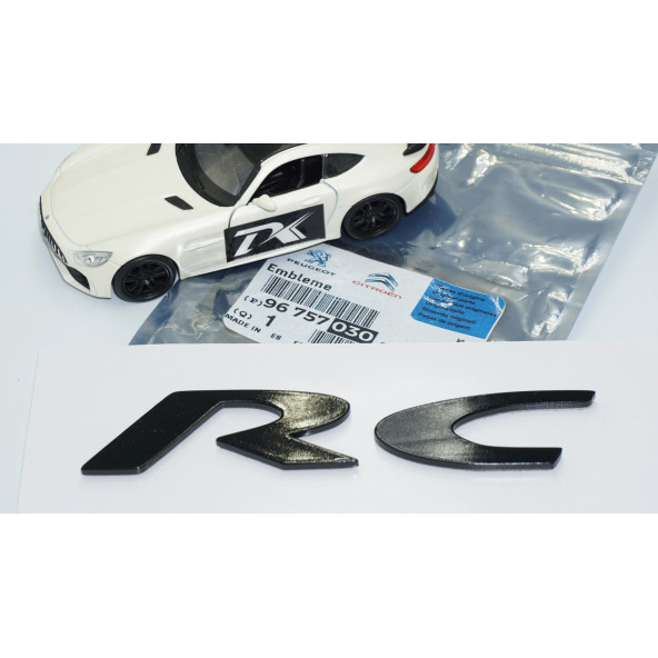 DK Tuning RC Bagaj Siyah ABS Logo Amblem Peugeot İle Uyumlu - 5