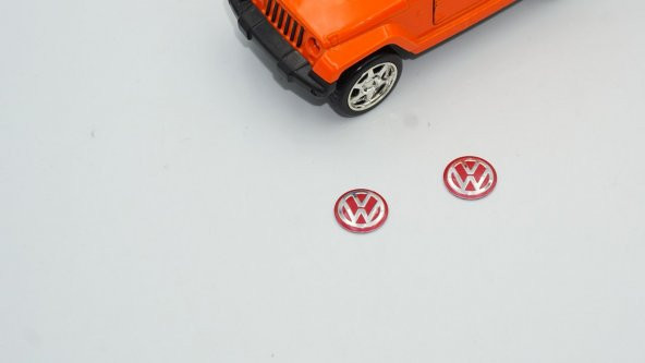 Volkswagen Oto Anahtar 3M Metal Alaşım Logo 2Li Set - Resim 2