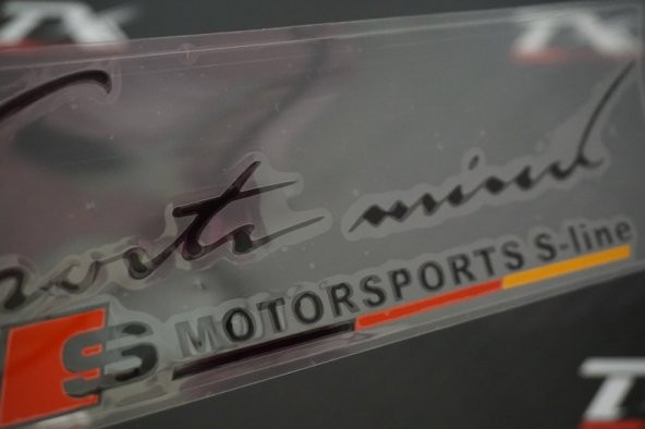 Audi S Motorsport S Line Sticker - 2