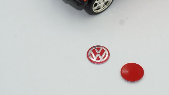 Volkswagen Oto Anahtar 3M Metal Alaşım Logo 2Li Set - Resim 4