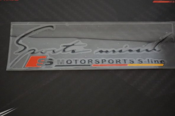 Audi S Motorsport S Line Sticker - 5