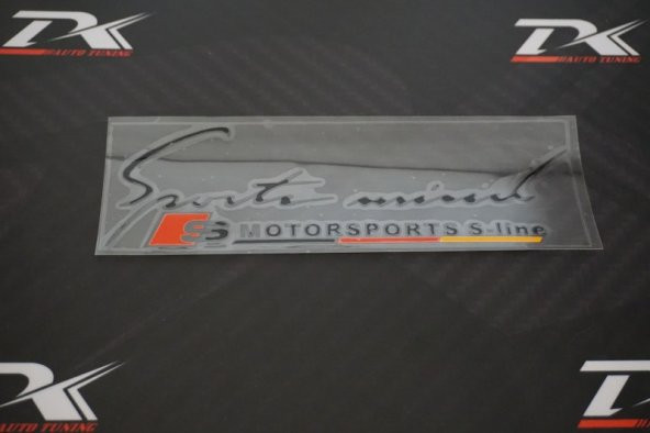 Audi S Motorsport S Line Sticker - 6