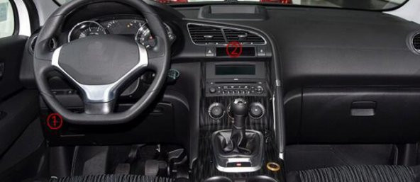 PEUGEOT 3008 Araç İçi Silikon Kaymaz Ped Kaplama Seti ürün görseli 1