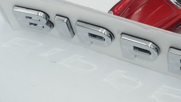 Peugeot Bipper Tepee Bagaj Krom ABS 3M 3D Yazı Logo Amblem - 5