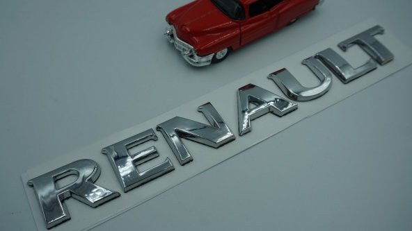 Renault Bagaj 3M 3D Krom ABS Logo Amblem - 2