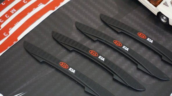 Kia Logo Kapı Kenarı Koruma Kauçuk 3M Band - 4