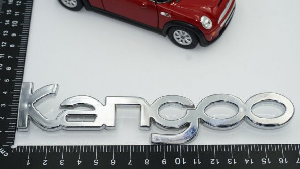 Renault Kangoo Bagaj 3M 3D Krom ABS Logo Amblem - 5
