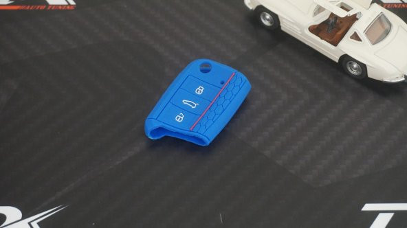 SKODA Octavia Kodiaq Karoq 1.Kalite Silikon Anahtar Kılıfı - 4