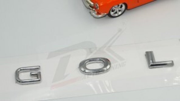 Volkswagen Golf7 Bagaj 3M 3D Yeni Nesil Krom ABS Yazı Logo Amblem - 5