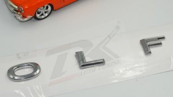 Volkswagen Golf7 Bagaj 3M 3D Yeni Nesil Krom ABS Yazı Logo Amblem - 6