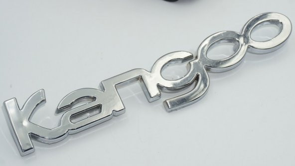 Renault Kangoo Bagaj 3M 3D Krom ABS Logo Amblem - 2
