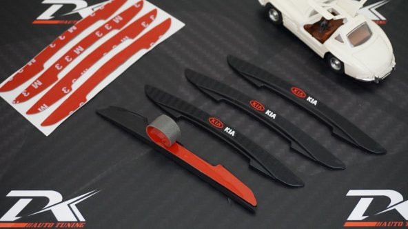 Kia Logo Kapı Kenarı Koruma Kauçuk 3M Band - 5