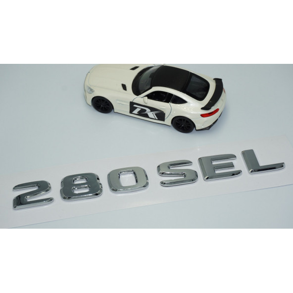 Dk Tuning 280 Sel Bagaj Krom Abs 3m 3d Yazı Logo Benz İle Uyumlu - Resim 3