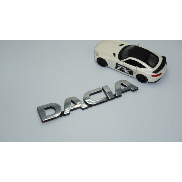 DK Tuning Dacia Krom ABS Bagaj 3M 3D Yazı - Resim 2