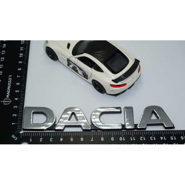 DK Tuning Dacia Krom ABS Bagaj 3M 3D Yazı - Resim 4