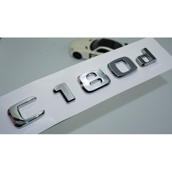 DK Tuning Benz C180d Bagaj Krom ABS 3M 3D Yazı Logo