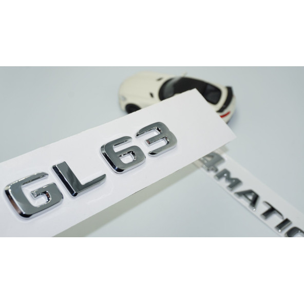 DK Tuning GL63 4Matic Bagaj Krom ABS Yazı Logo Benz İle Uyumlu