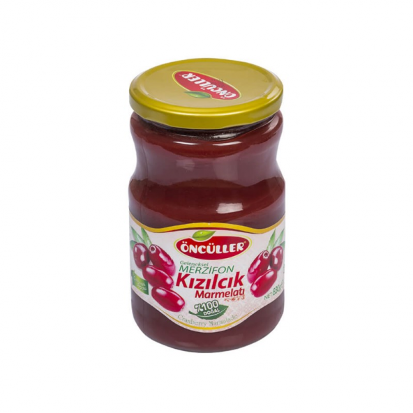 Öncüller Merzifon Kızılcık Marmelatı 830 G