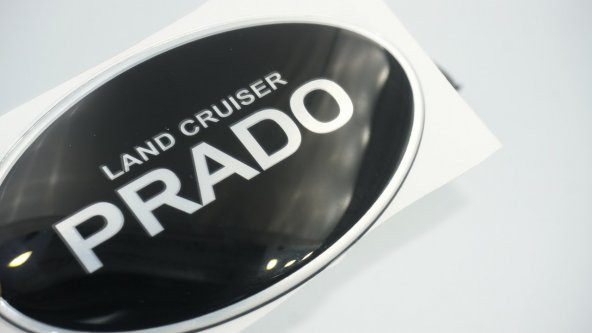 Land Cruiser Prado Logo Damla Silikon Bagaj Logo Amblem Arma ürün görseli