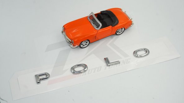 VW Volkswagen Polo MK6 2020 2021 3M 3D Yeni Nesil Bagaj Yazı Logo - 2