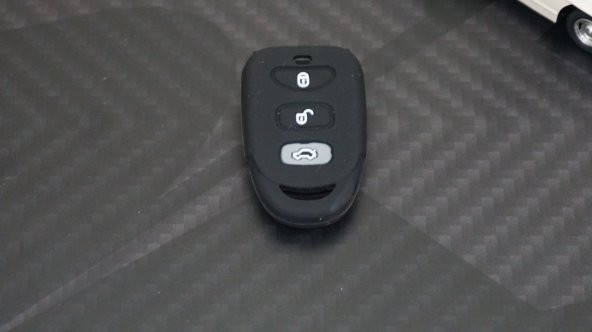Kia Forte Soul Rio 1.Kalite Silikon Anahtar Kılıfı - 3