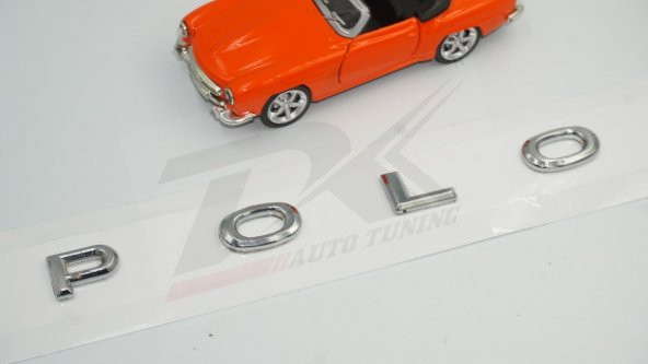 VW Volkswagen Polo MK6 2020 2021 3M 3D Yeni Nesil Bagaj Yazı Logo - 3