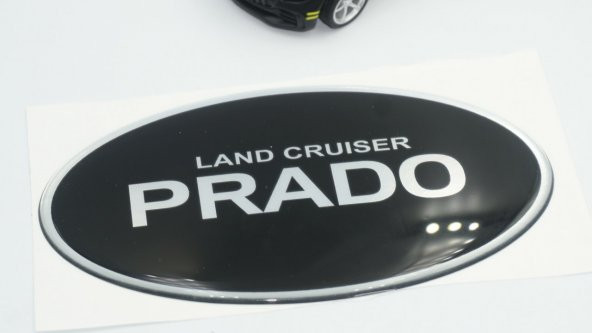 Land Cruiser Prado Logo Damla Silikon Bagaj Logo Amblem Arma - Resim 5