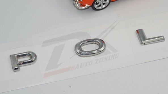 VW Volkswagen Polo MK6 2020 2021 3M 3D Yeni Nesil Bagaj Yazı Logo - 4