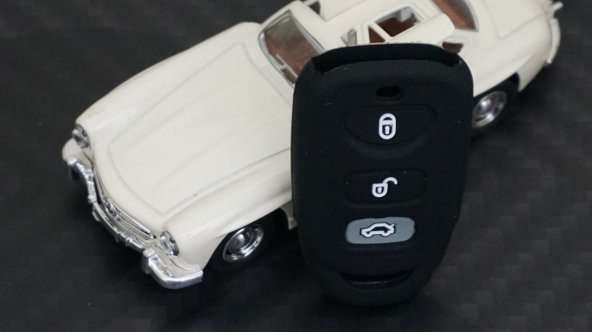 Kia Forte Soul Rio 1.Kalite Silikon Anahtar Kılıfı - 5