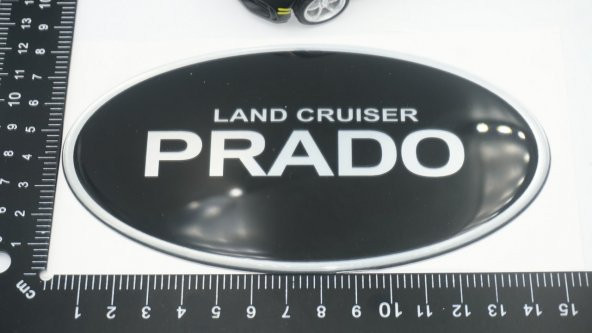 Land Cruiser Prado Logo Damla Silikon Bagaj Logo Amblem Arma - Resim 7