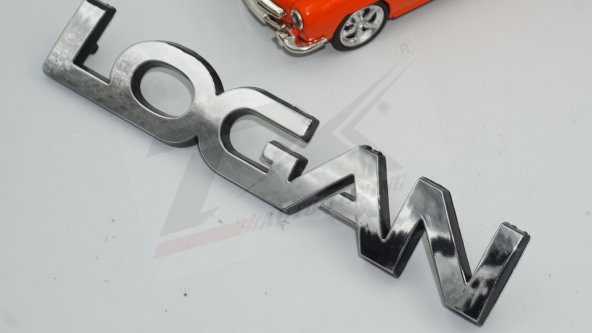 Dacia Logan 3M 3D Bagaj Tırnaklı Yazı Logo Amblem - 4