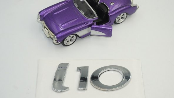 Hyundai İ10 Bagaj Krom ABS 3M 3D Yazı Logo Amblem - Resim 4