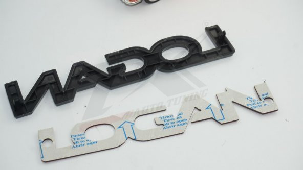 Dacia Logan 3M 3D Bagaj Tırnaklı Yazı Logo Amblem - 5