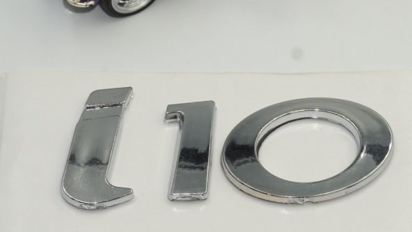 Hyundai İ10 Bagaj Krom ABS 3M 3D Yazı Logo Amblem - Resim 5