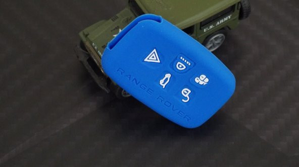 LAND ROVER Range Rover Logolu 5 Buton 1.Kalite Silikon Anahtar Kı - 7