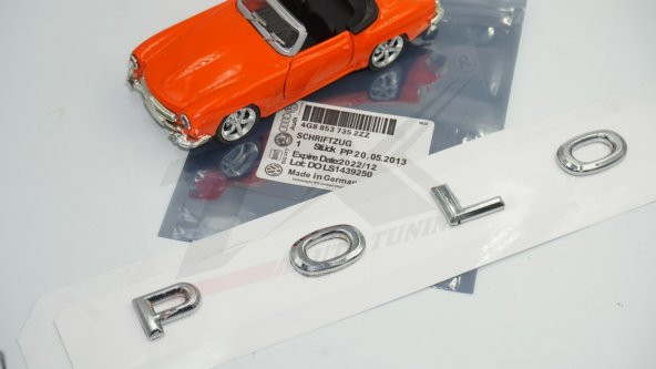 VW Volkswagen Polo MK6 2020 2021 3M 3D Yeni Nesil Bagaj Yazı Logo - 8