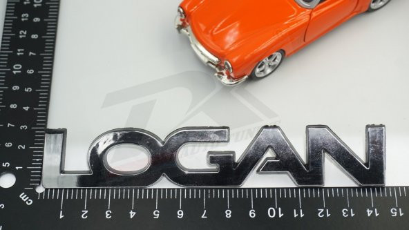 Dacia Logan 3M 3D Bagaj Tırnaklı Yazı Logo Amblem - 7