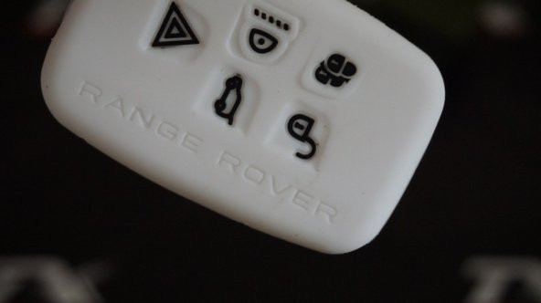 LAND ROVER Range Rover Logolu 5 Buton 1.Kalite Silikon Anahtar Kı - 9
